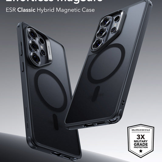 MagSafe-deksel for Samsung Galaxy S26 Ultra, ESR, Classic Hybrid, Satengsort