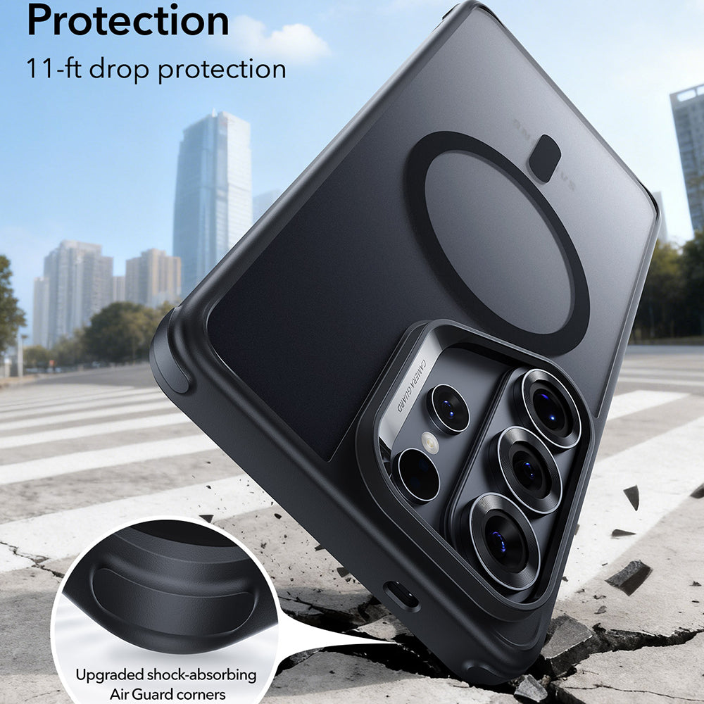 MagSafe-deksel for Samsung Galaxy S26 Ultra, ESR, Classic Hybrid, Satengsort