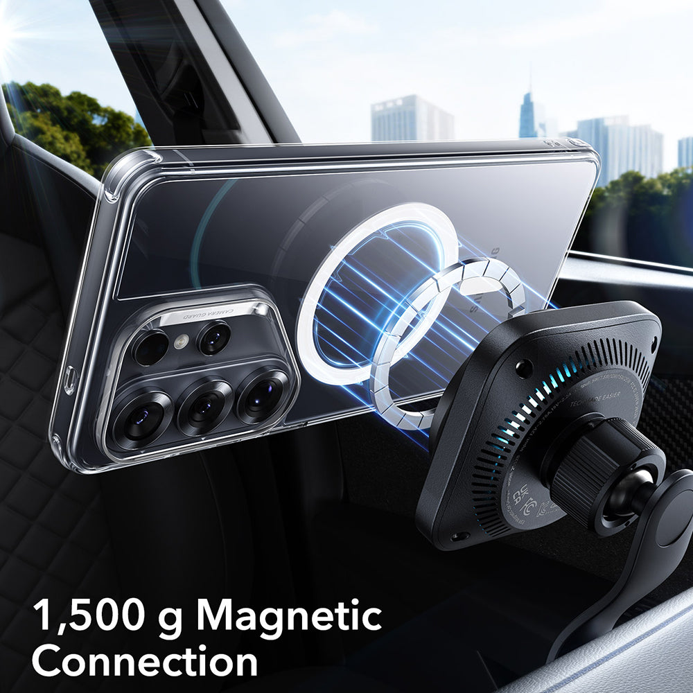 MagSafe-deksel for Samsung Galaxy S26 Ultra, ESR, Classic Hybrid, Gjennomsiktig