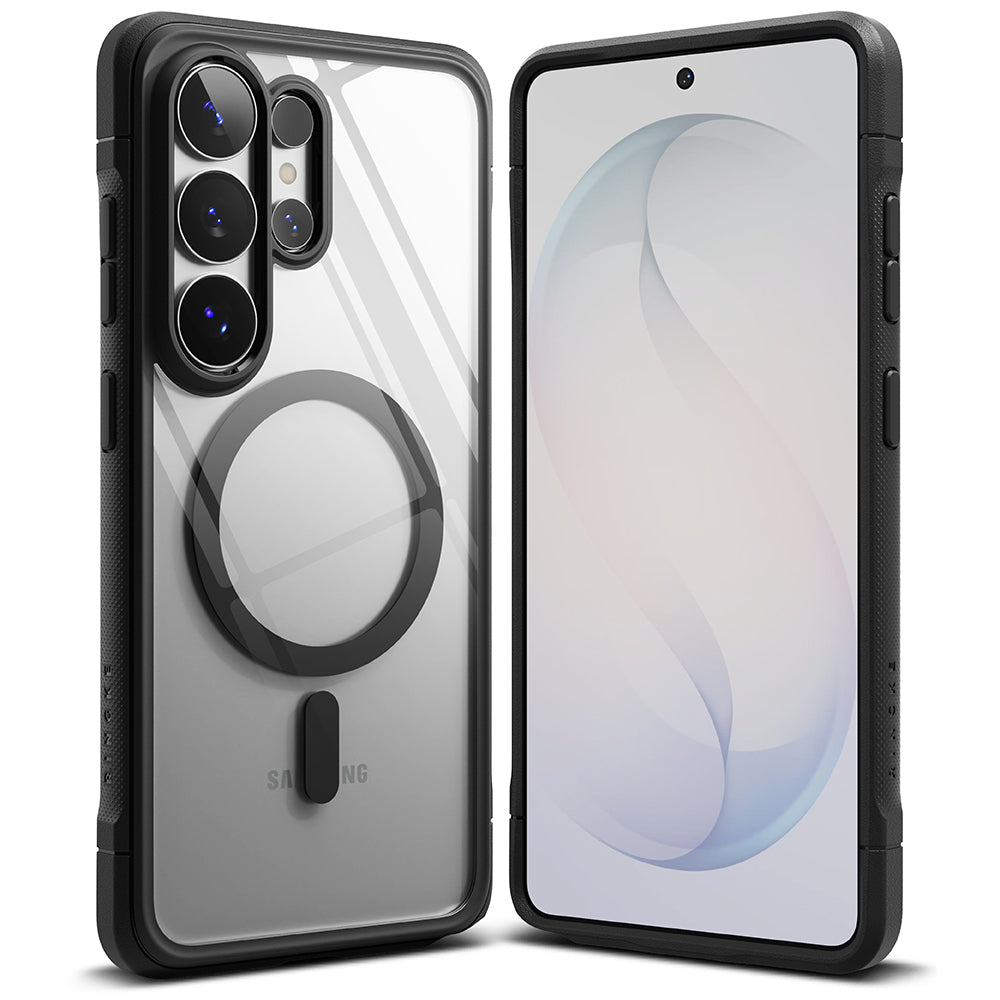 MagSafe-deksel for Samsung Galaxy S26 Ultra, Ringke, Fusion Bold, Svart