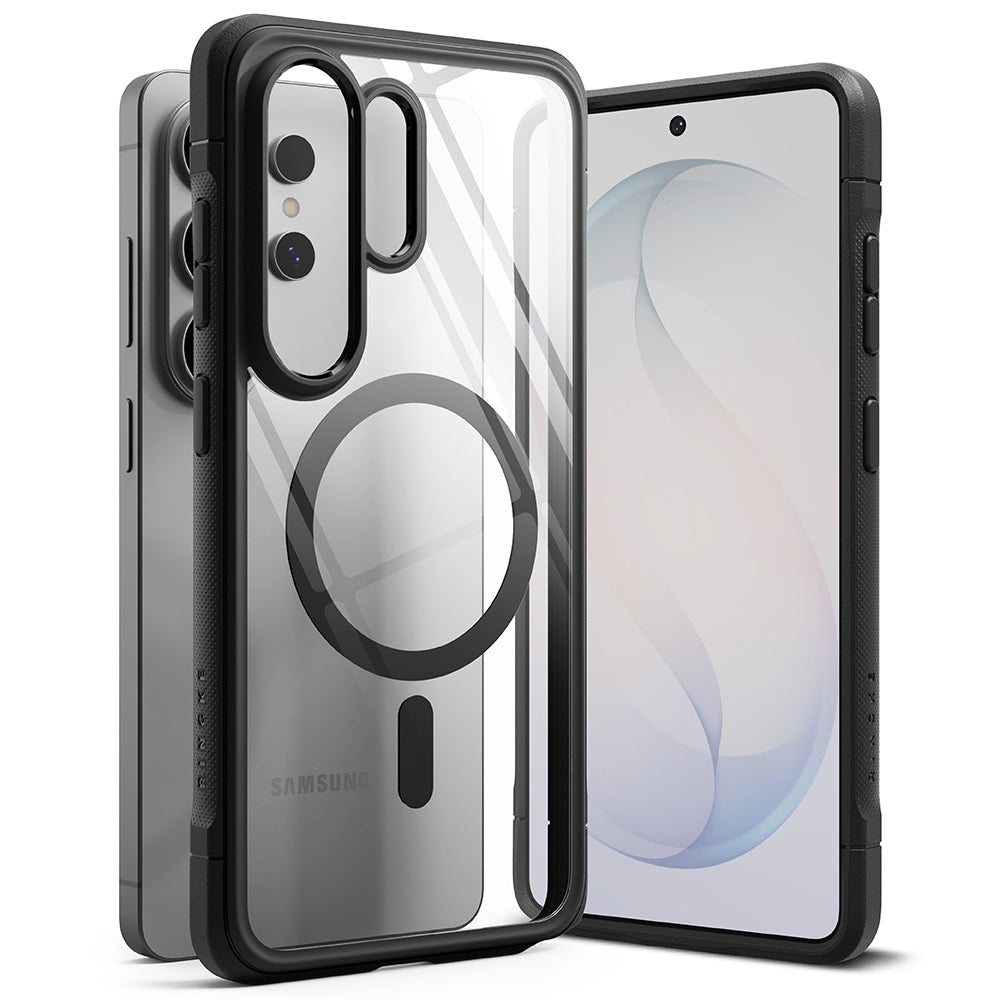 MagSafe-deksel for Samsung Galaxy S26 Ultra, Ringke, Fusion Bold, Svart