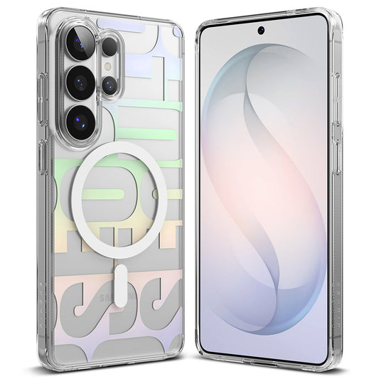 MagSafe-deksel for Samsung Galaxy S26 Ultra, Ringke, Fusion Seoul, Gjennomsiktig