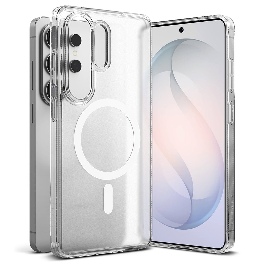 MagSafe-deksel for Samsung Galaxy S26 Ultra, Ringke, Fusion, Matt Transparent