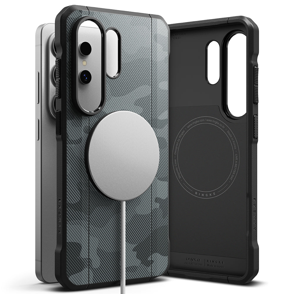MagSafe-deksel for Samsung Galaxy S26 Ultra S948, Ringke, Onyx Alpha, Camouflage