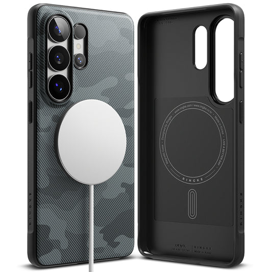 MagSafe-deksel for Samsung Galaxy S26 Ultra S948, Ringke, Onyx, Camouflage