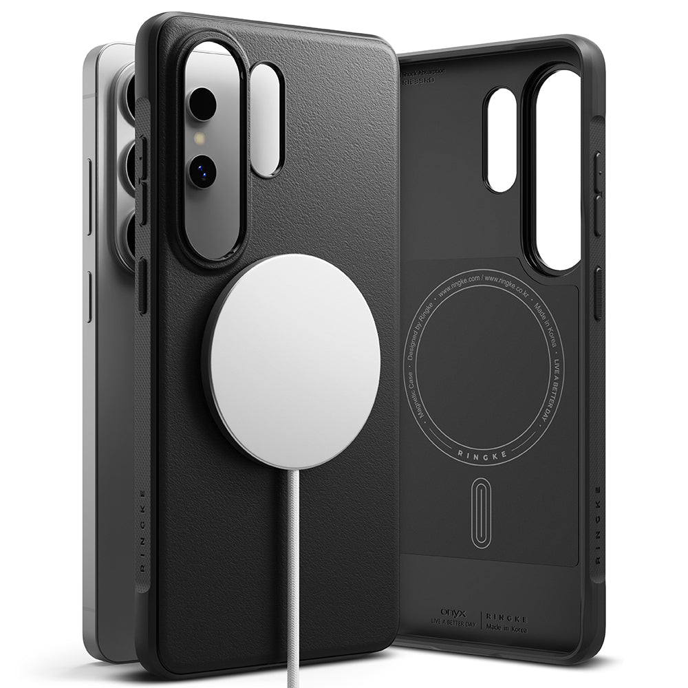 MagSafe-deksel for Samsung Galaxy S26 Ultra, Ringke, Onyx, Svart