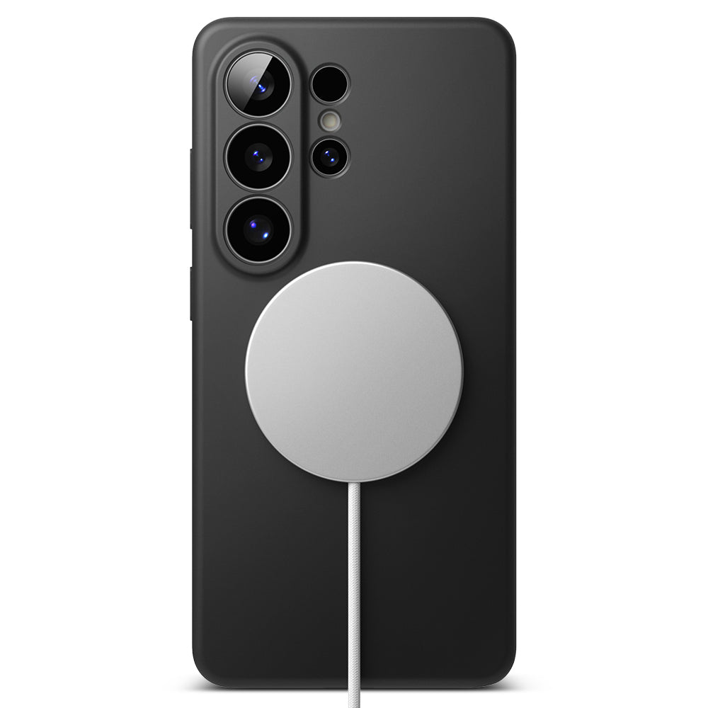 MagSafe-deksel for Samsung Galaxy S26 Ultra, Ringke, Silikon, Svart