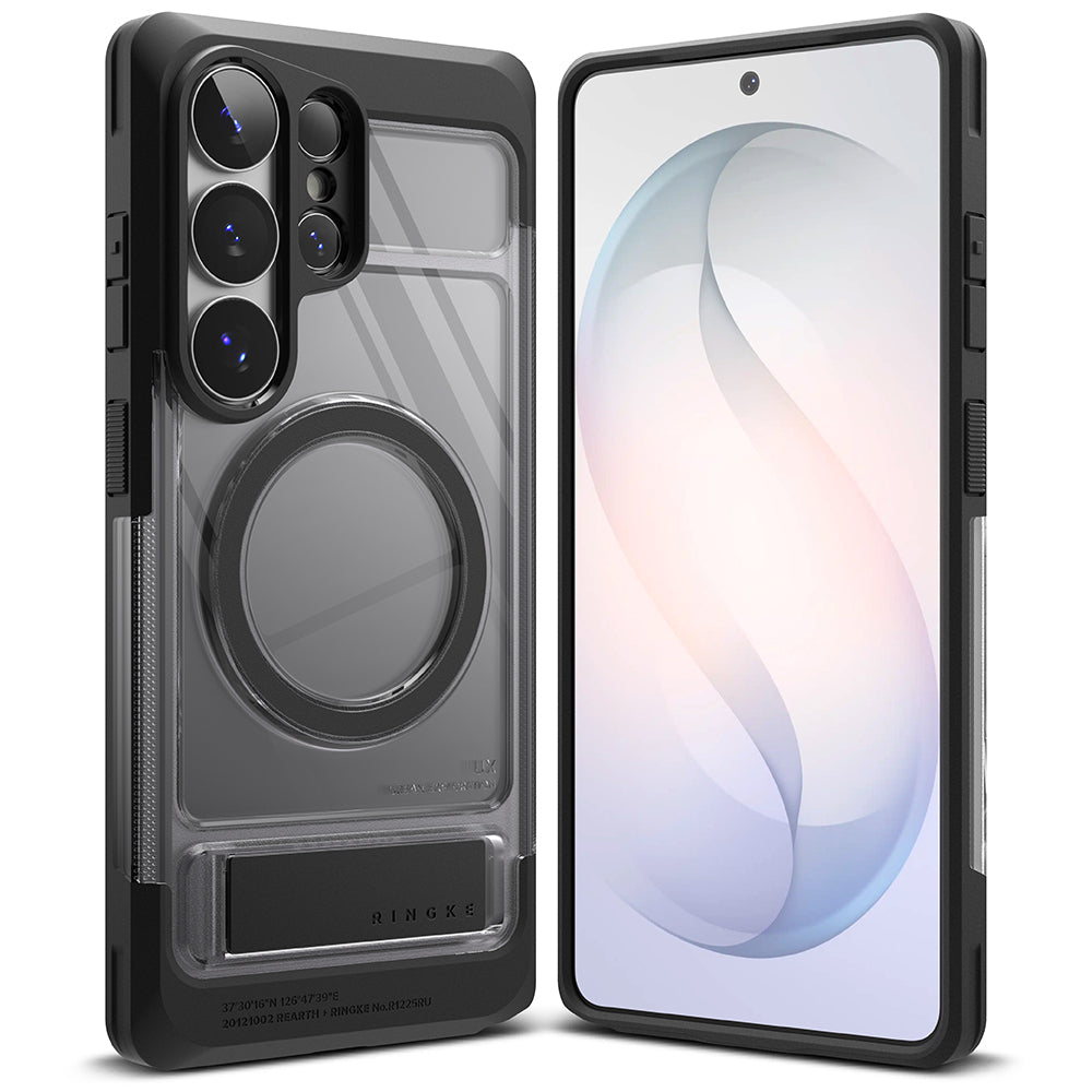 MagSafe-deksel for Samsung Galaxy S26 Ultra S948, Ringke, UX, Røykfarget