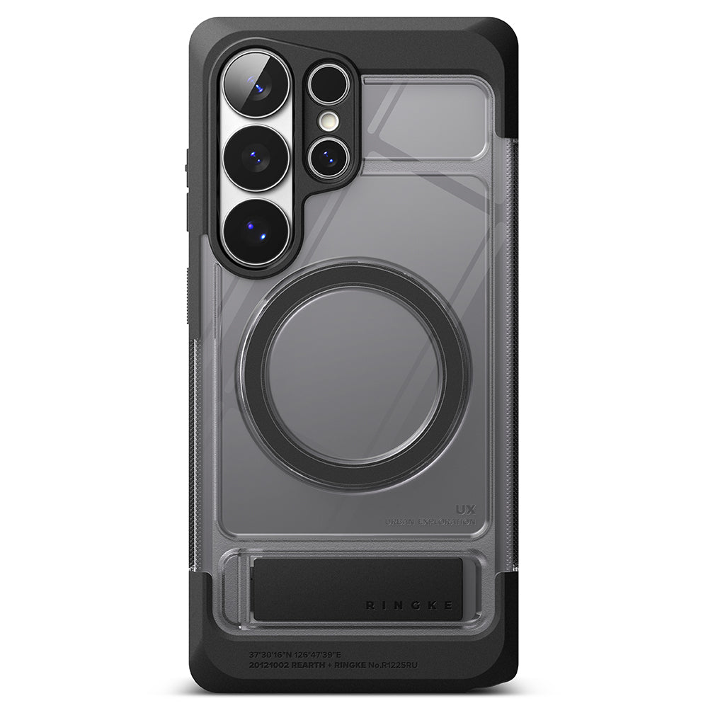 MagSafe-deksel for Samsung Galaxy S26 Ultra S948, Ringke, UX, Røykfarget