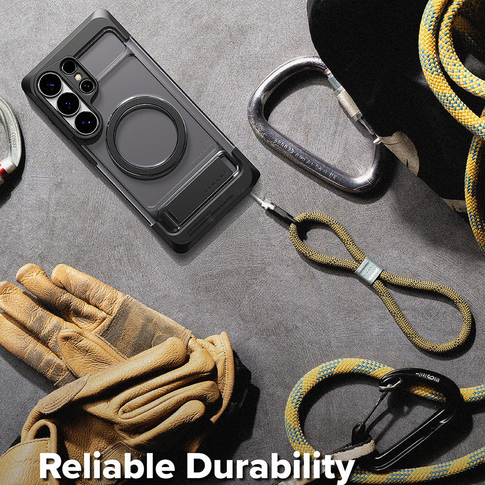 MagSafe-deksel for Samsung Galaxy S26 Ultra S948, Ringke, UX, Røykfarget