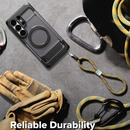 MagSafe-deksel for Samsung Galaxy S26 Ultra S948, Ringke, UX, Røykfarget