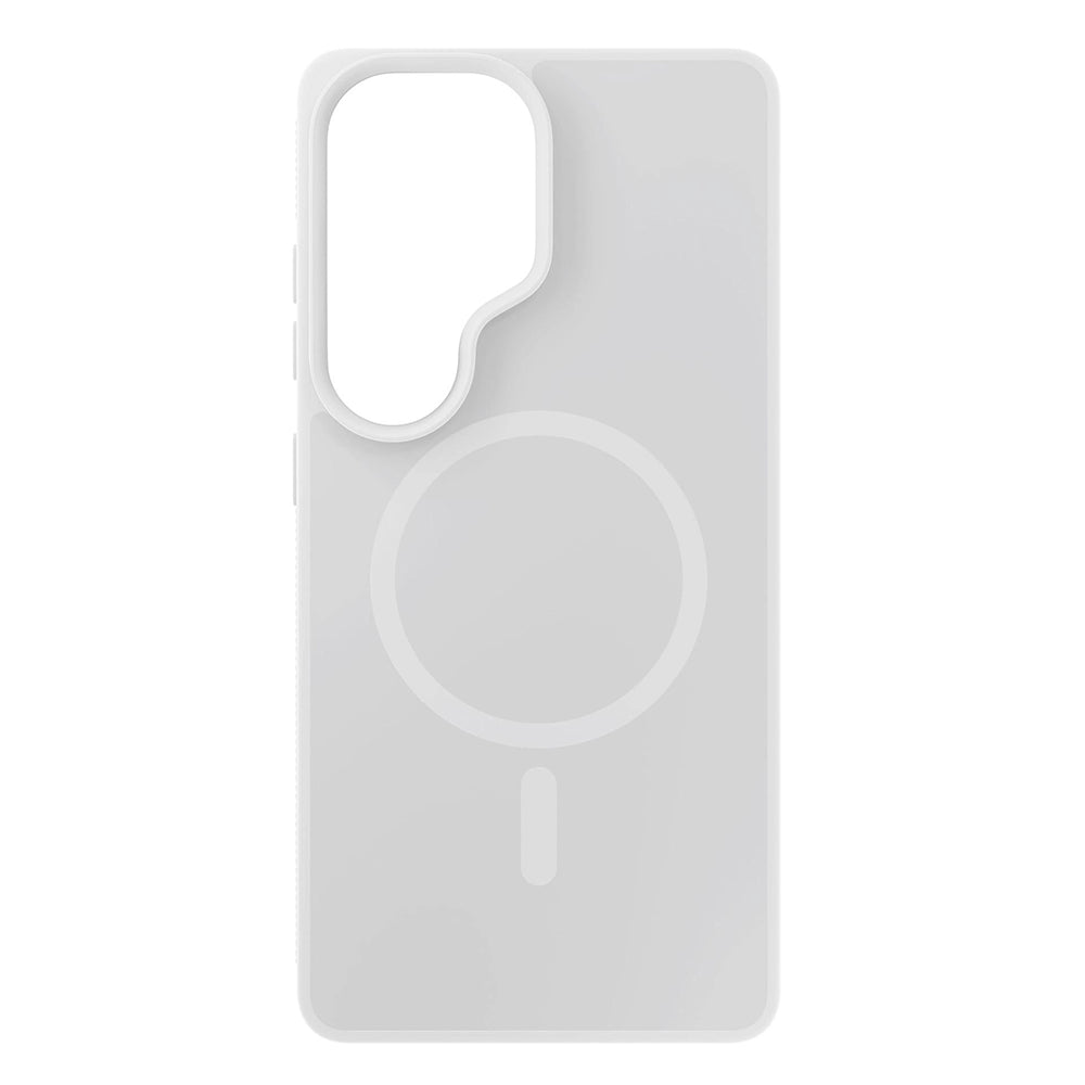 MagSafe-deksel for Samsung Galaxy S26 Ultra S948, 3MK, Smoke MagCase, Hvit