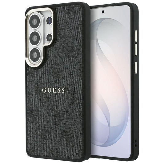 MagSafe-deksel for Samsung Galaxy S26 Ultra S948, Guess, 4G Embossed Ring, Svart