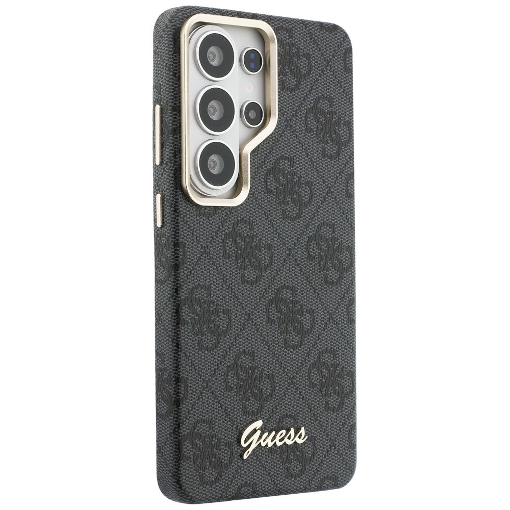 MagSafe-deksel for Samsung Galaxy S26 Ultra S948, Guess, 4G Script Logo, Svart