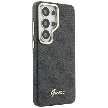 MagSafe-deksel for Samsung Galaxy S26 Ultra S948, Guess, 4G Script Logo, Svart