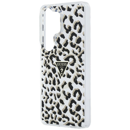 MagSafe-deksel for Samsung Galaxy S26 Ultra S948, Guess, IML Leopard-mønster, Svart