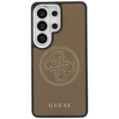 MagSafe-deksel for Samsung Galaxy S26 Ultra S948, Guess, Perforated Logo, Brun