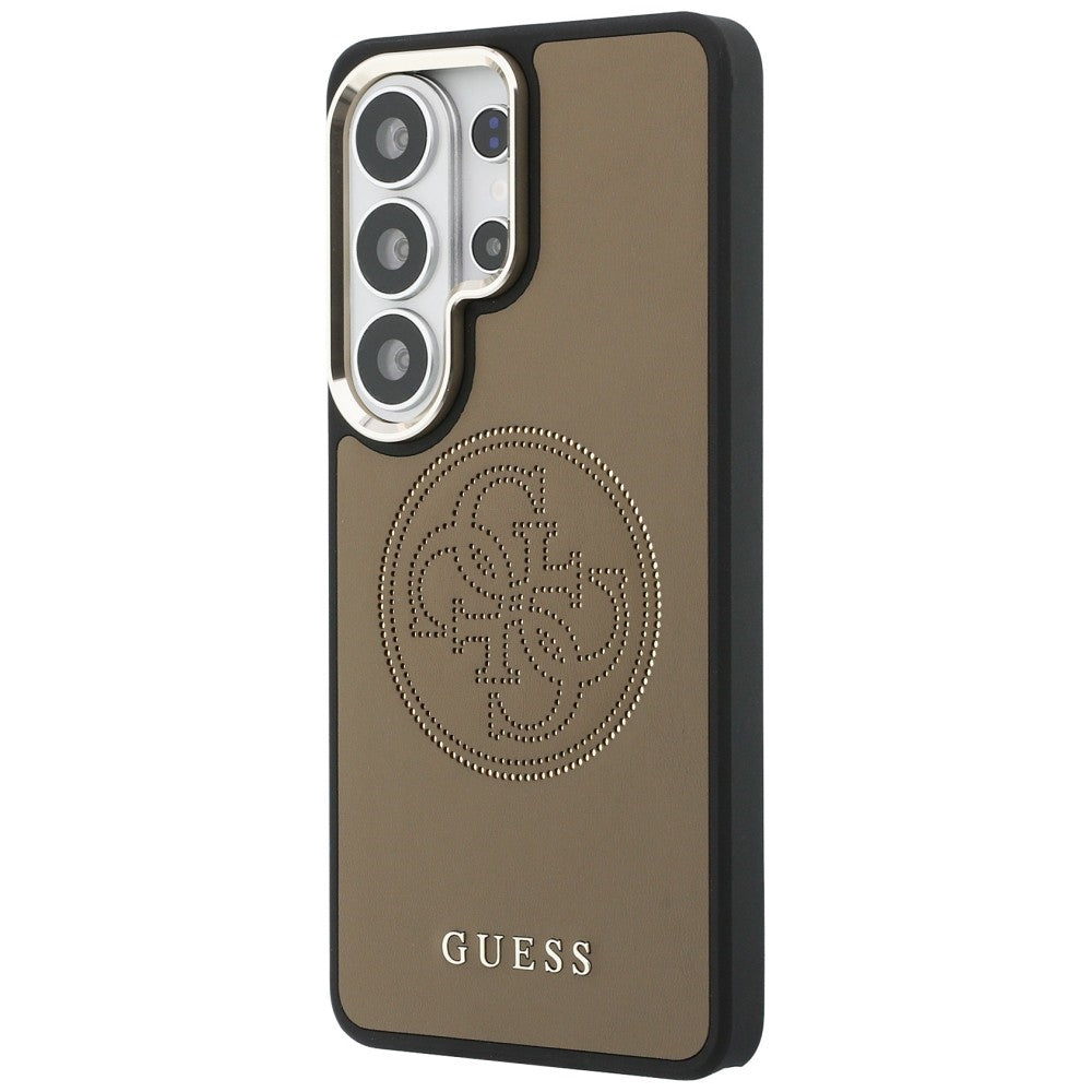 MagSafe-deksel for Samsung Galaxy S26 Ultra S948, Guess, Perforated Logo, Brun