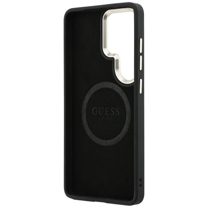 MagSafe-deksel for Samsung Galaxy S26 Ultra S948, Guess, Perforated Logo, Brun