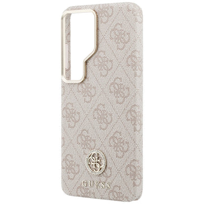 MagSafe-deksel for Samsung Galaxy S26 Ultra S948, Guess, Rhinestone Round Logo, Rosa