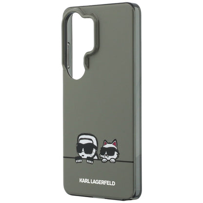 MagSafe-deksel for Samsung Galaxy S26 Ultra S948, Karl Lagerfeld, IML Karl & Choupette Peekaboo Logo, Svart