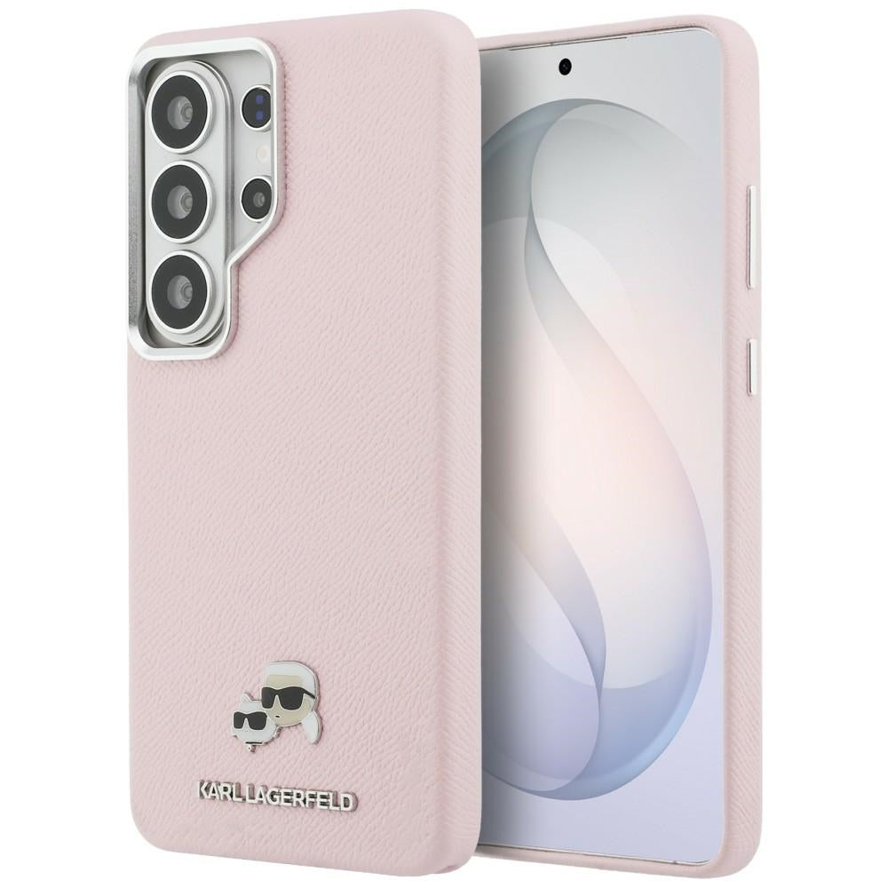 MagSafe-deksel for Samsung Galaxy S26 Ultra S948, Karl Lagerfeld, Karl & Choupette Head's Pin, Rosa