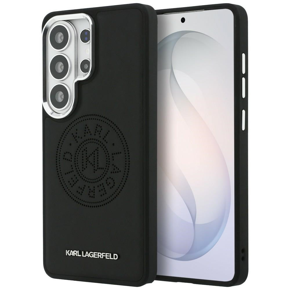MagSafe-deksel for Samsung Galaxy S26 Ultra S948, Karl Lagerfeld, Karl Round Point Logo, Svart