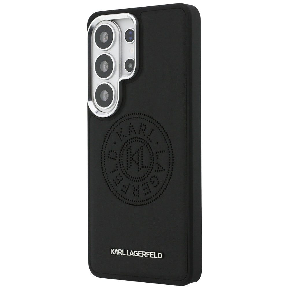 MagSafe-deksel for Samsung Galaxy S26 Ultra S948, Karl Lagerfeld, Karl Round Point Logo, Svart