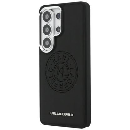MagSafe-deksel for Samsung Galaxy S26 Ultra S948, Karl Lagerfeld, Karl Round Point Logo, Svart