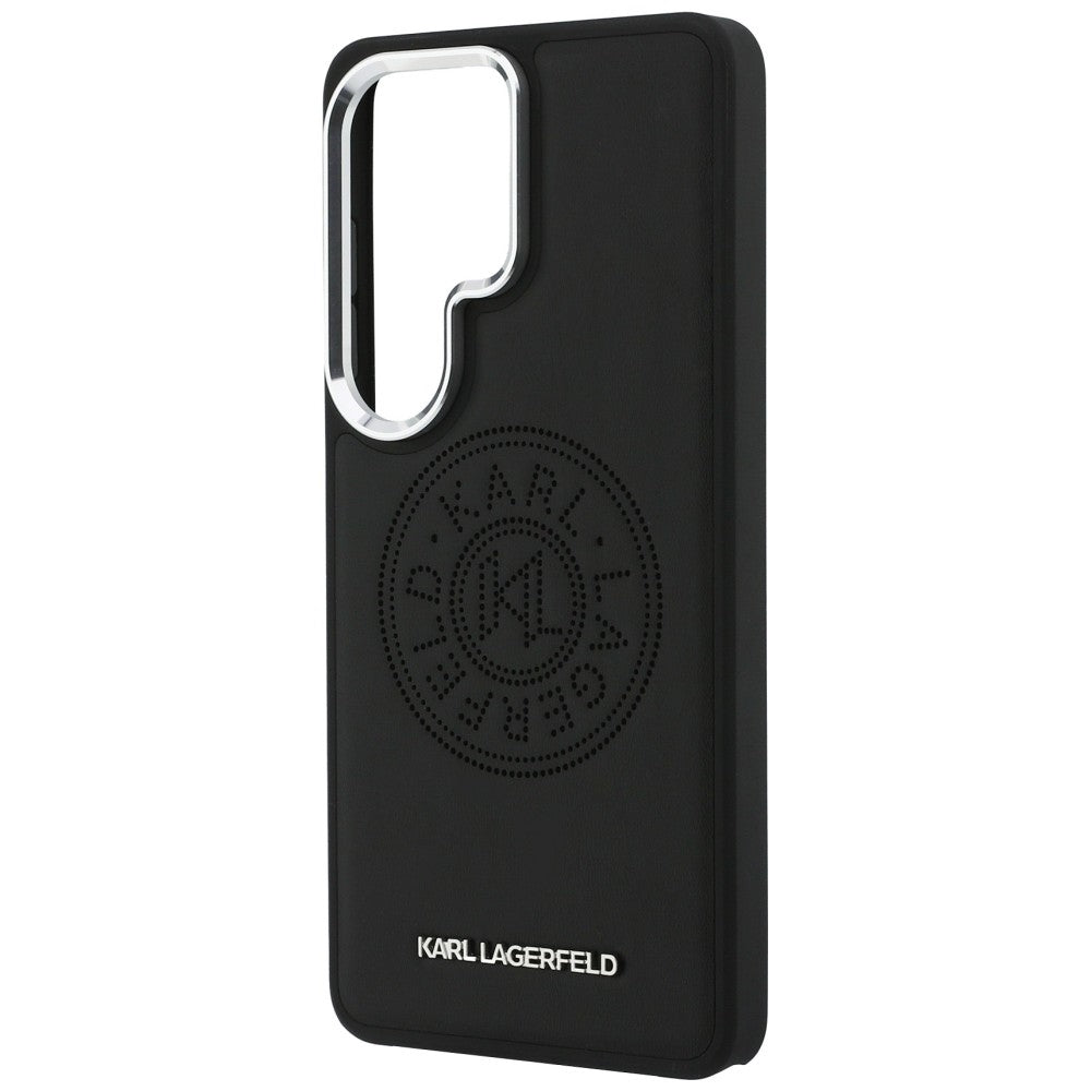 MagSafe-deksel for Samsung Galaxy S26 Ultra S948, Karl Lagerfeld, Karl Round Point Logo, Svart