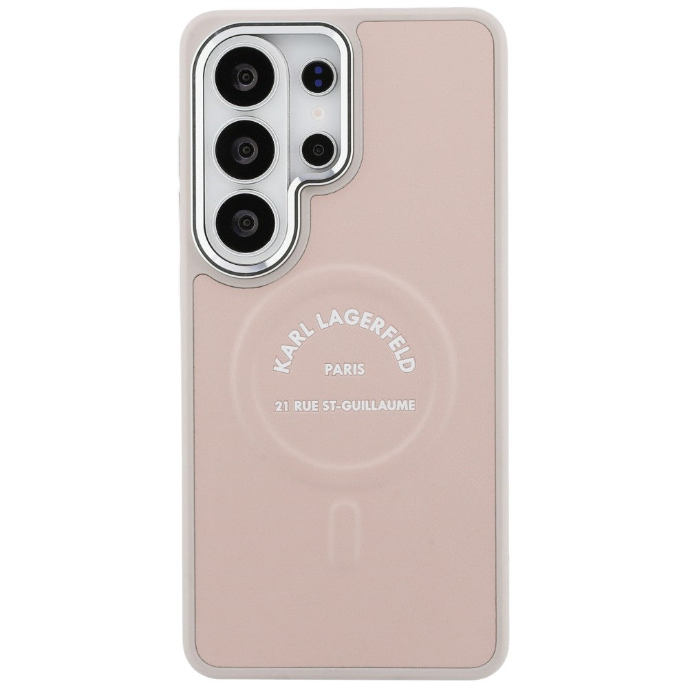 MagSafe-deksel for Samsung Galaxy S26 Ultra S948, Karl Lagerfeld, Karl RSG Logo, Rosa