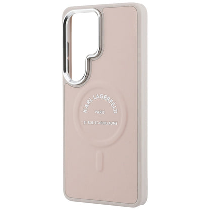 MagSafe-deksel for Samsung Galaxy S26 Ultra S948, Karl Lagerfeld, Karl RSG Logo, Rosa