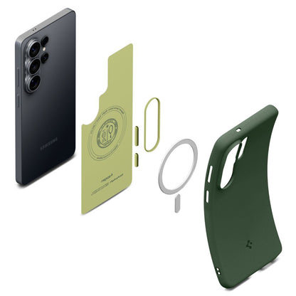 MagSafe-deksel for Samsung Galaxy S26 Ultra S948, Spigen, Caseology Nano Pop, Grønn ACS11039