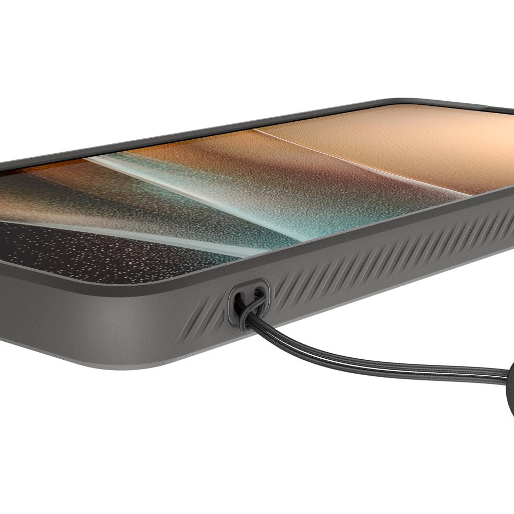 MagSafe-deksel for Samsung Galaxy S26 Ultra S948, Spigen, Liquid Air, Grå ACS10675