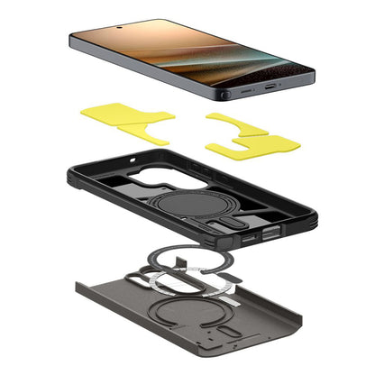 MagSafe-deksel for Samsung Galaxy S26 Ultra S948, Spigen, Tough Armor, Grå ACS10685