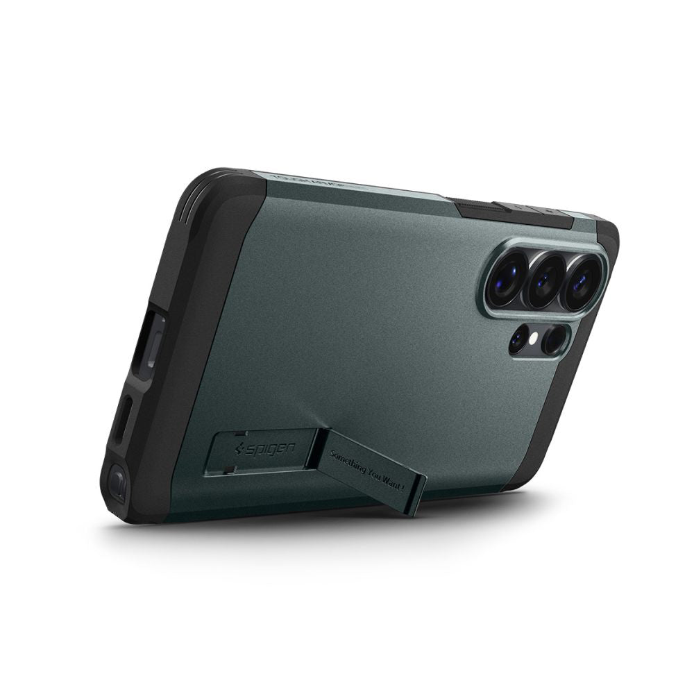 MagSafe-deksel for Samsung Galaxy S26 Ultra S948, Spigen, Tough Armor, Grønn ACS10686