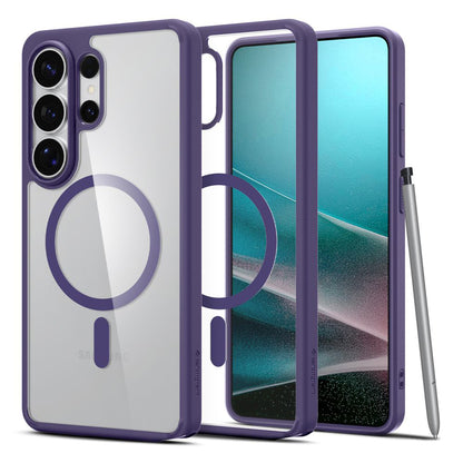 MagSafe-deksel for Samsung Galaxy S26 Ultra S948, Spigen, Ultra Hybrid, Mørk Lilla ACS11208