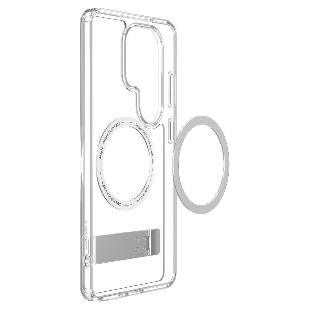 MagSafe-deksel for Samsung Galaxy S26 Ultra S948, Spigen, Ultra Hybrid S, Gjennomsiktig Hvit ACS11032