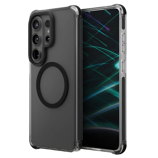MagSafe-deksel for Samsung Galaxy S26 Ultra S948, UNIQ, Combat MagClick, Svart