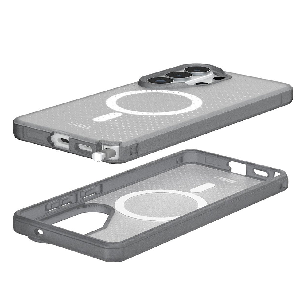 MagSafe-deksel for Samsung Galaxy S26 Ultra S948, Urban Armor Gear, Dot, Satinert grå