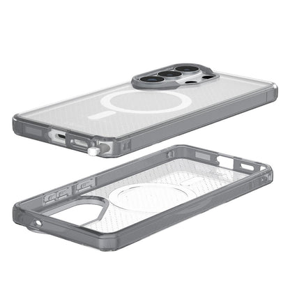 MagSafe-deksel for Samsung Galaxy S26 Ultra S948, Urban Armor Gear, Dot, Gjennomsiktig grå