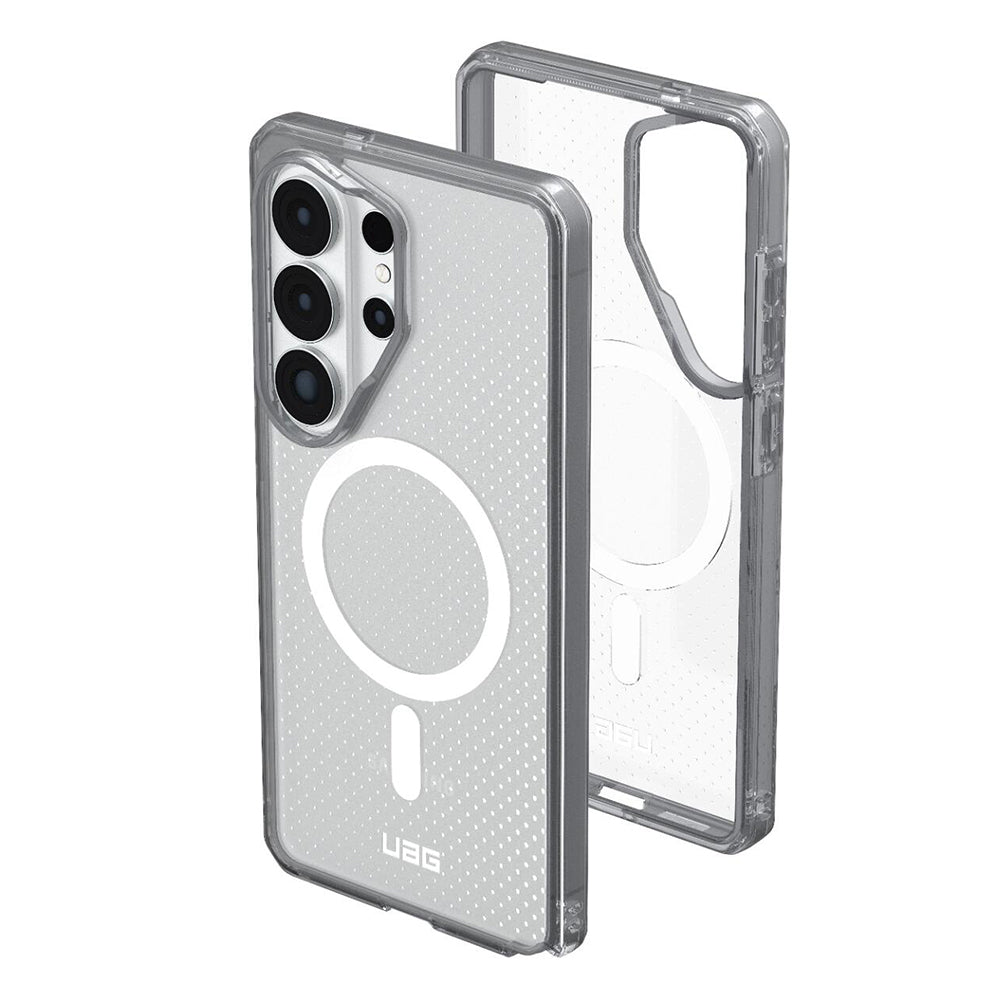 MagSafe-deksel for Samsung Galaxy S26 Ultra S948, Urban Armor Gear, Dot, Gjennomsiktig grå