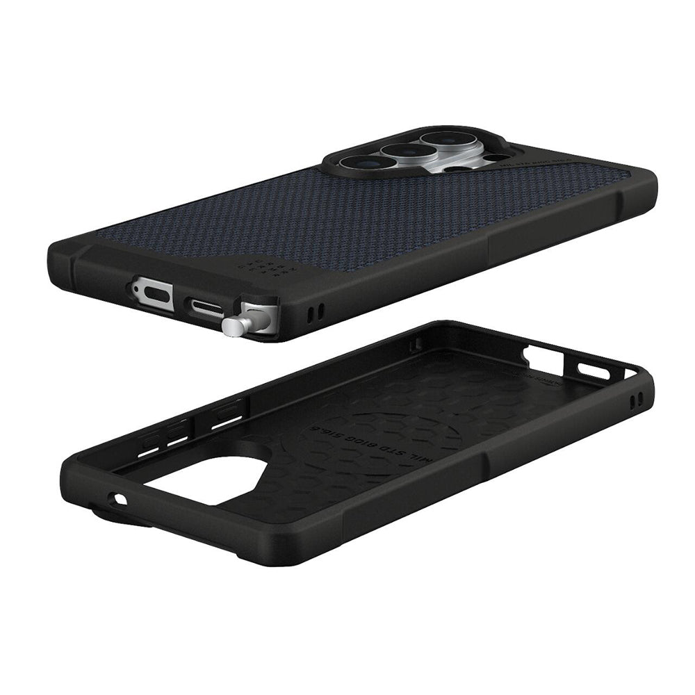 MagSafe-deksel for Samsung Galaxy S26 Ultra S948, Urban Armor Gear, Metropolis LT Kevlar, Marineblå
