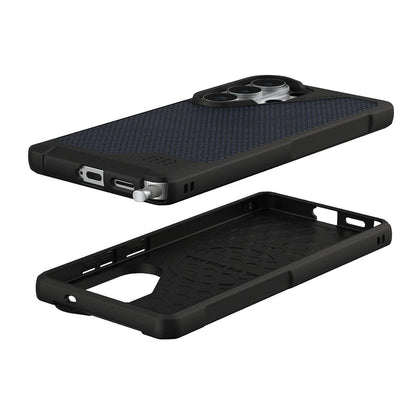 MagSafe-deksel for Samsung Galaxy S26 Ultra S948, Urban Armor Gear, Metropolis LT Kevlar, Marineblå