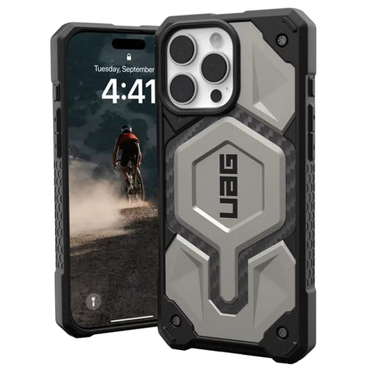 MagSafe-deksel til Samsung Galaxy S26 Ultra S948, Urban Armor Gear, Monarch Pro Carbon, grå