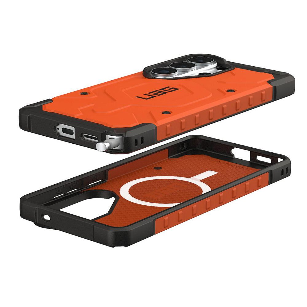 MagSafe-deksel for Samsung Galaxy S26 Ultra S948, Urban Armor Gear, Pathfinder, Oransje