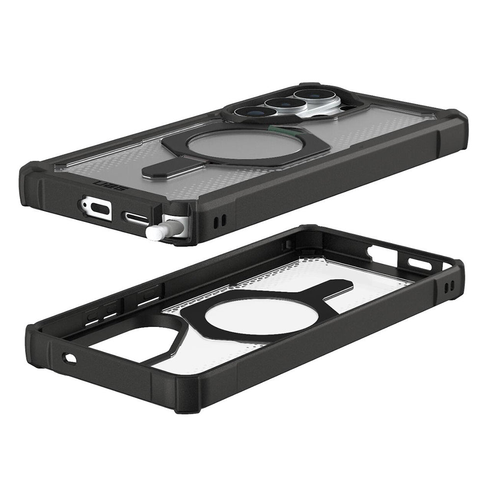 MagSafe-deksel for Samsung Galaxy S26 Ultra S948, Urban Armor Gear, Plasma XTE, Svart Transparent