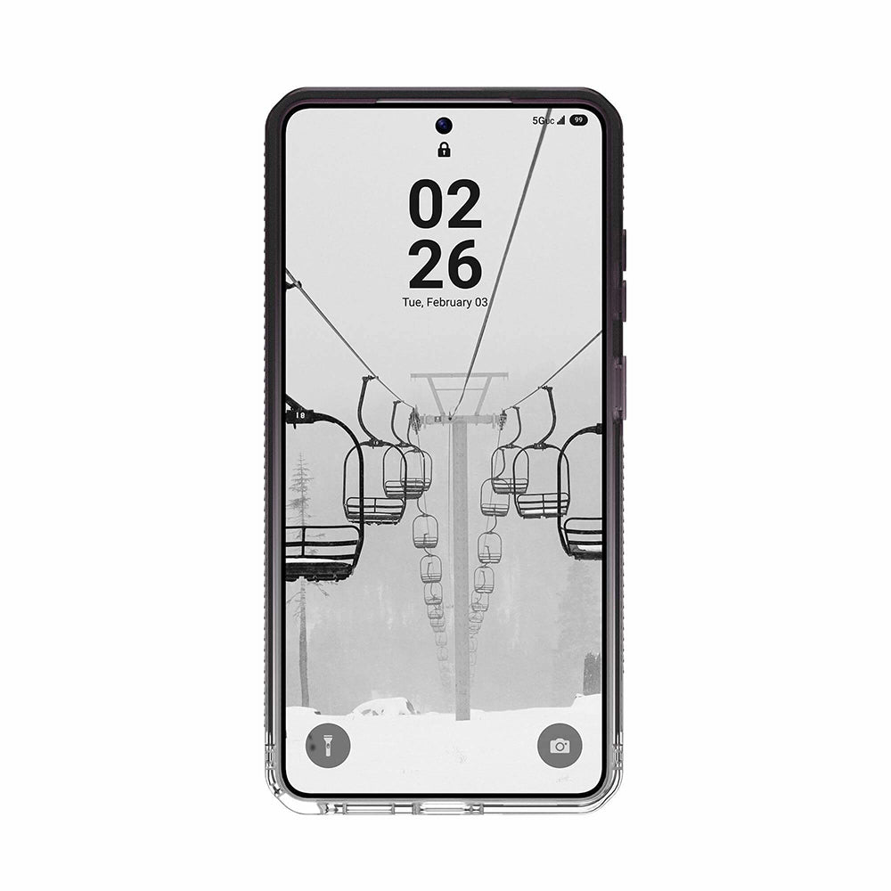 MagSafe-deksel for Samsung Galaxy S26 Ultra S948, Urban Armor Gear, Plyo, Svart Transparent