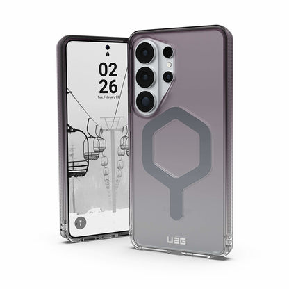 MagSafe-deksel for Samsung Galaxy S26 Ultra S948, Urban Armor Gear, Plyo, Svart Transparent