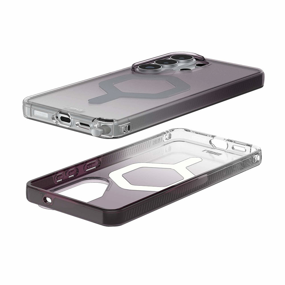 MagSafe-deksel for Samsung Galaxy S26 Ultra S948, Urban Armor Gear, Plyo, Svart Transparent